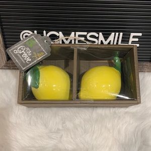 Lemon Salt & Pepper Shakers